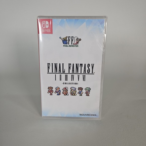 Final Fantasy I-VI Collection Pixel Remaster Nintendo Switch Brand New Sealed‎ - Picture 1 of 7